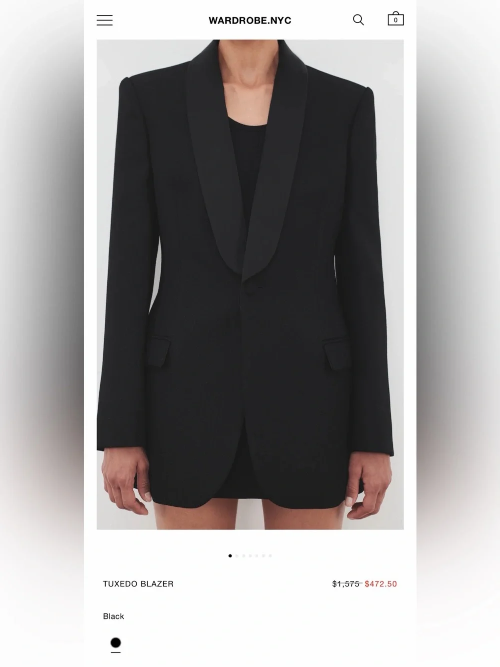 Wardrobenyc Tuxedo Blazer